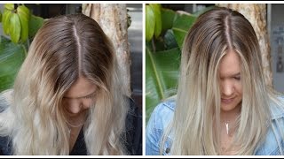 Sombre Root Smudge | My Hair Color!