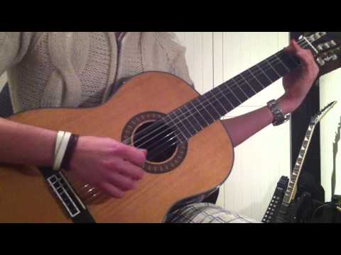 metallica - the day that never comes acoustic guitar cover