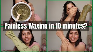 Camel Milk Herbal Wax by Faith and Patience Review | Painless waxing in 10 minutes