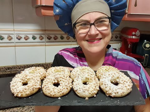 Rosquillas con almendra