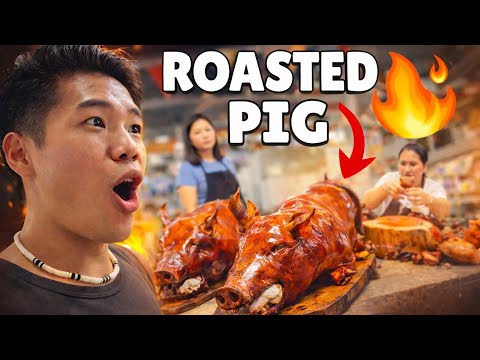 Trying BEST LECHON In CEBU - Ultimate Self Tour Lechon Hunt 🇵🇭