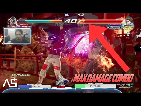 Steve Max Damage Combo No One Has Ever done this✌🥊💯
