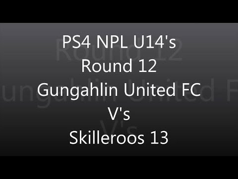 PS4 NPL U14 R12 Gungahlin United FC vs Skillaroos 13