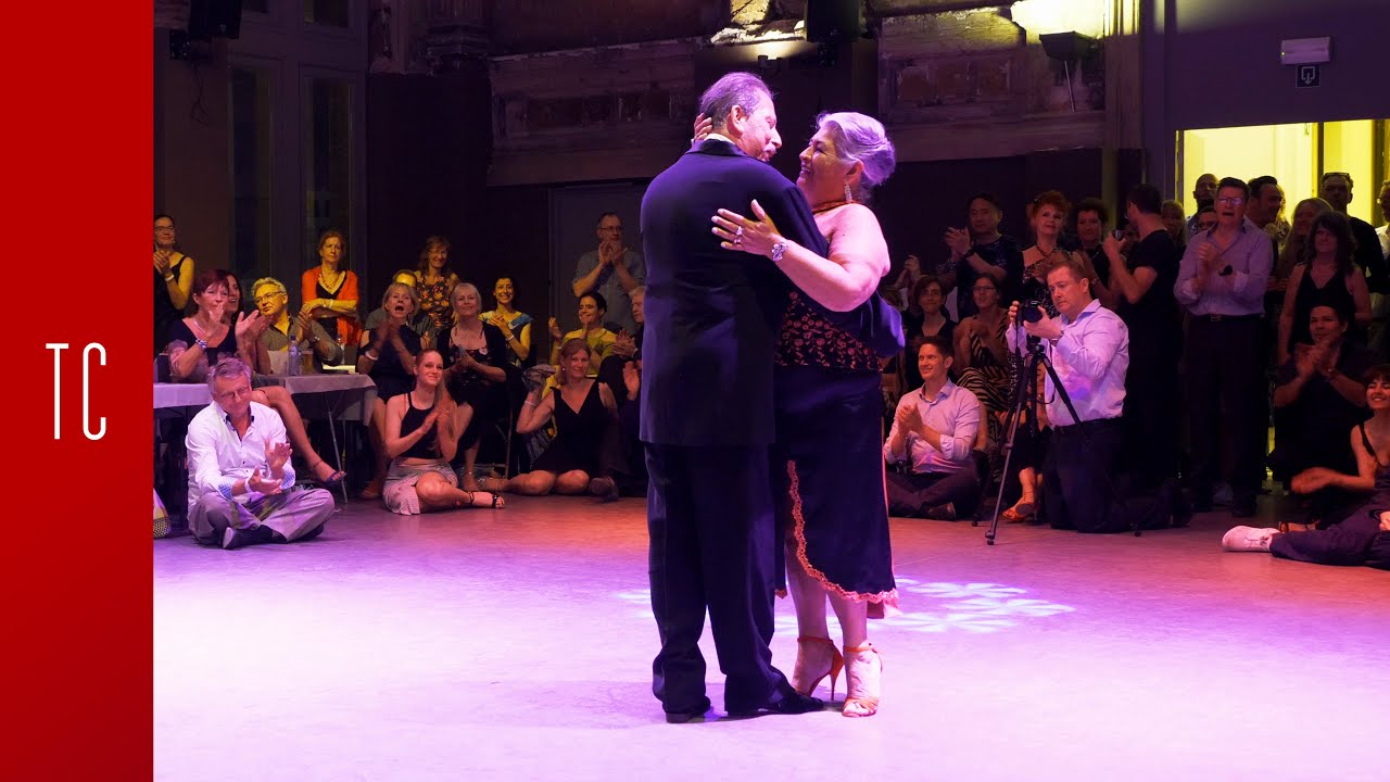 Tango: Los Dispari (M. "La Turca" Del Carmen y Jorge Dispari), 7/6/2019, Antwerpen Tango Fest. 1/2