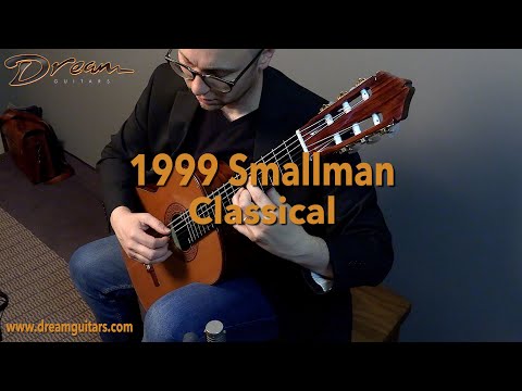 1999 Smallman Classical, Brazilian Rosewood/Cedar image 26