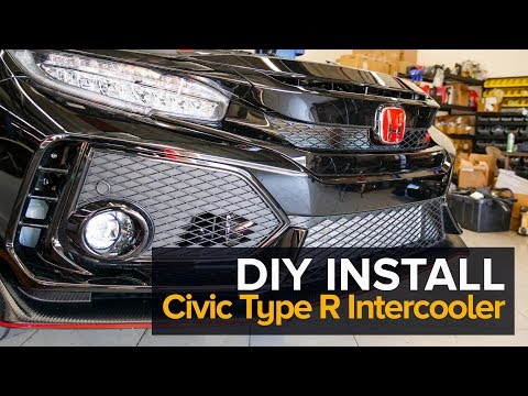 DIY Install Civic Type R Intercooler