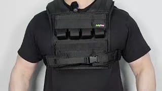 Upgrade Your Home Gym! Durable Weighted Vest for Strength Training, Running, and Better Posture