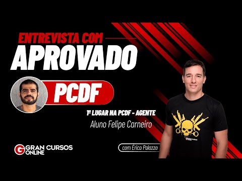 Interview with PCDF 1st place winner - Agent: with Érico Palazzo and student Felipe Carneiro