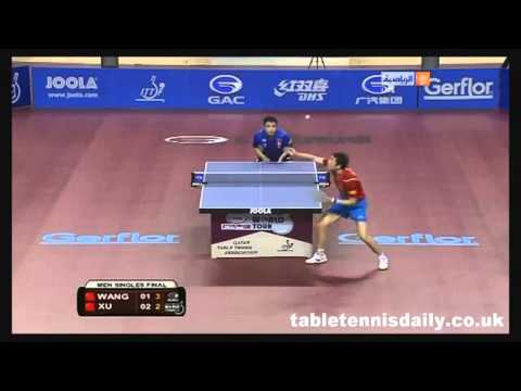 Qatar Open 2012 Final: Xu Xin vs Wang Hao