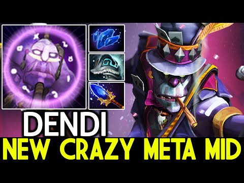 DENDI [Witch Doctor] This is Not a Joke New Crazy Meta Mid Dota 2