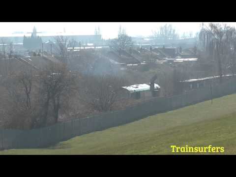 FL Class 66 No. 66544 on 6J34 Runcorn Folly Lane - Brindle Heath @ Denton on 17.03.16 - HD