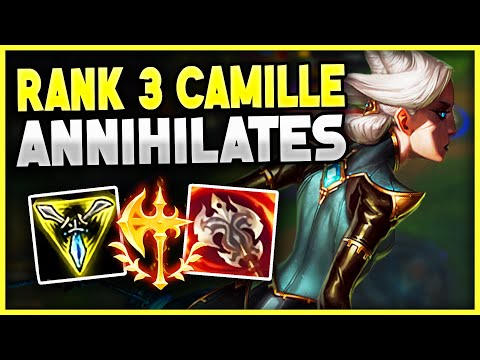 MASTERS CAMILLE VISITS GOLD ELO FOR THE FIRST TIME (MASTERS IN GOLD) | Wizbe | League of Legends