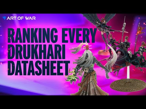 Codex Drukhari Tier List - Ranking Every Datasheet!