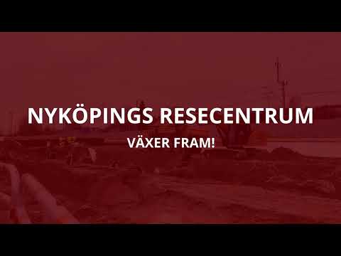 Ostlänken – Nyköpings resecentrum växer fram – nulägesuppdatering 2025 | Trafikverket