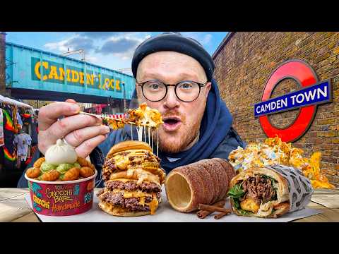 WORST vs BEST food at London's Camden Market (Is this market overhyped?)
