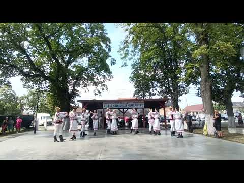 Zilele Comunei Fântânele 2024 Ansamblu Mureșana Seniori Joc din zona Bistrița Năsăud