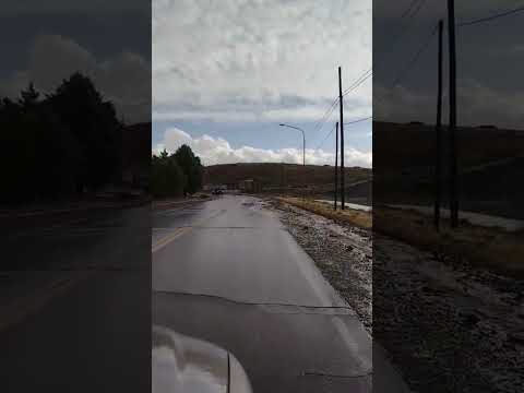 Fuerte tormenta en Las Lajas