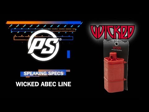 Wicked Bearings ABEC line - Speaking Specs