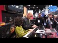 10 Year Old Jams with David Bowie Keyboardist Mike Garson at Synthogy Ivory II Booth