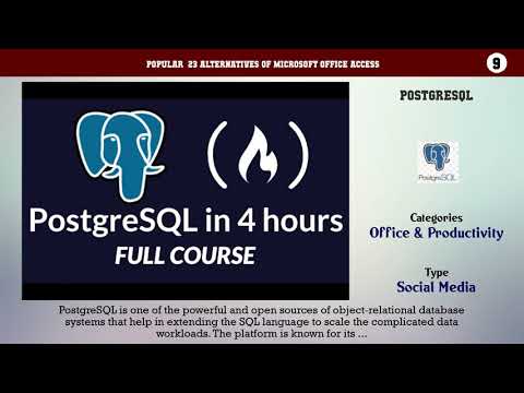 Microsoft Office Access | Top 23 Alternatives of Microsoft Office Access