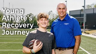 Pediatric orthopedic surgery aids a young athlete’s return to the field