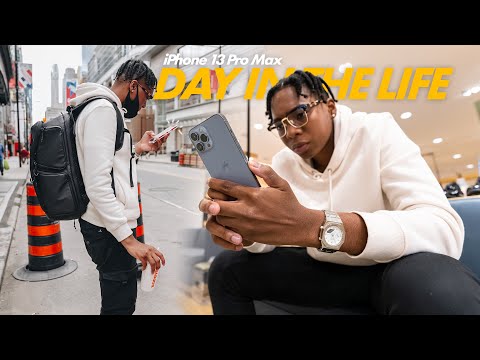 A Real Day In The Life With iPhone 13 Pro Max (Battery Life Test Review)