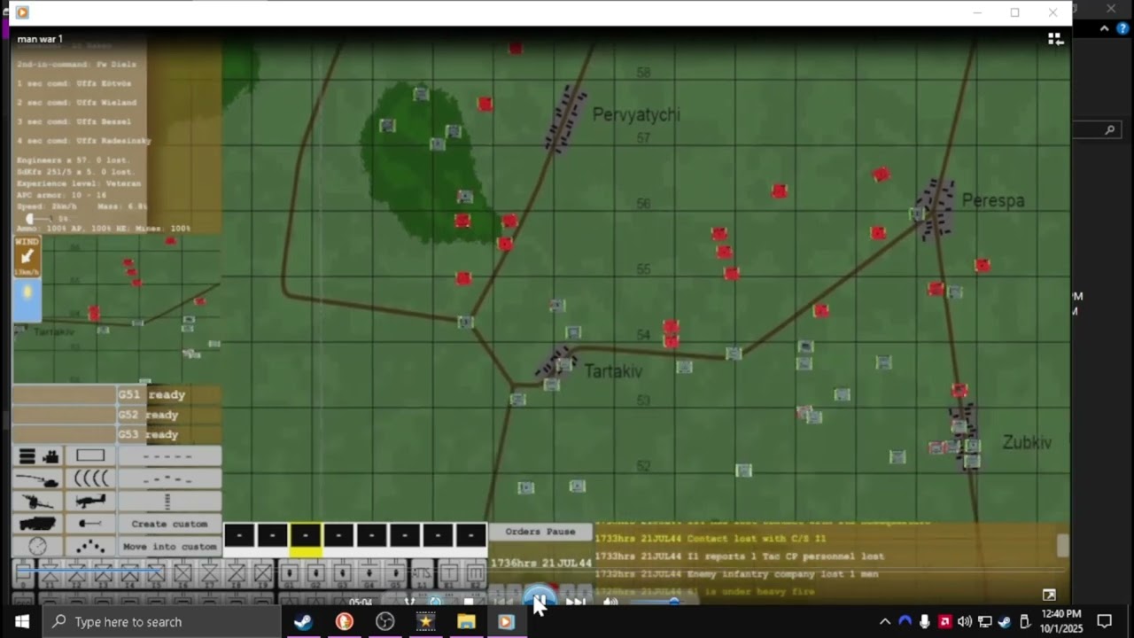 Maneuver Warfare Ramblings, fractured setups and Rearward Advance