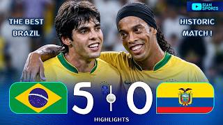 O BRASIL DEU SHOW NO VELHO MARACANÃ, GOLEADA HISTÓRICA COM UM DOS DRIBLES MAIS LENDÁRIOS DO FUTEBOL!