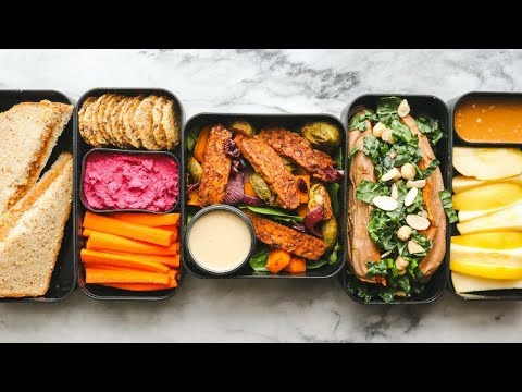 Fall Bento Box Lunch Ideas for School or Work 🍁 (Vegan)