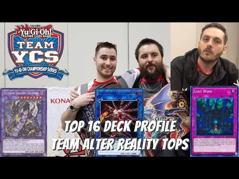 Yugioh Team YCS Atlanta Top 16 Deck Profile - Team Alter Reality Tops