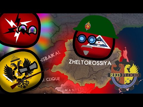 What if Trotsky ruled Manchuria?? Hoi4 | Red flood