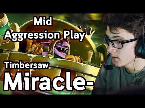 Timbersaw Mid Aggressive Play by Miracle-