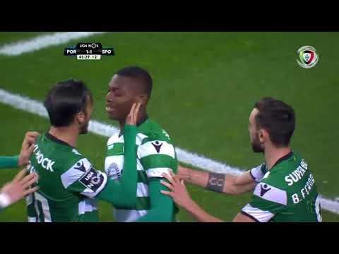 Golo de Rafael Leão : FC Porto 1-(1) Sporting (Liga 25ªJ)