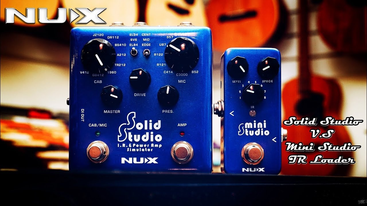 NU-X NSS-5 Solid Studio IR & Power Amp Simulator