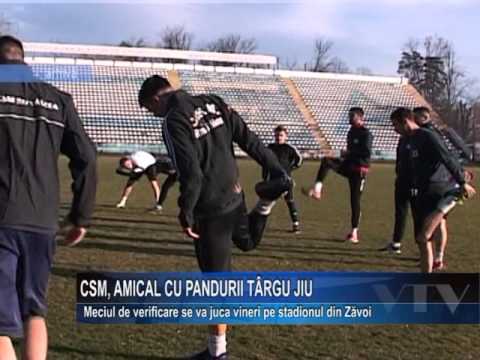 CSM Ramnicu Valcea, amical cu Pandurii Targu Jiu