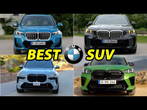 Best BMW SUV comparison BMW X1 vs X2 vs X3 vs X4 vs X5 vs X6 vs XM vs iX