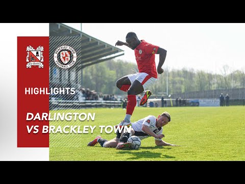 Darlington 0-2 Brackley Town - National League North - 2021/22