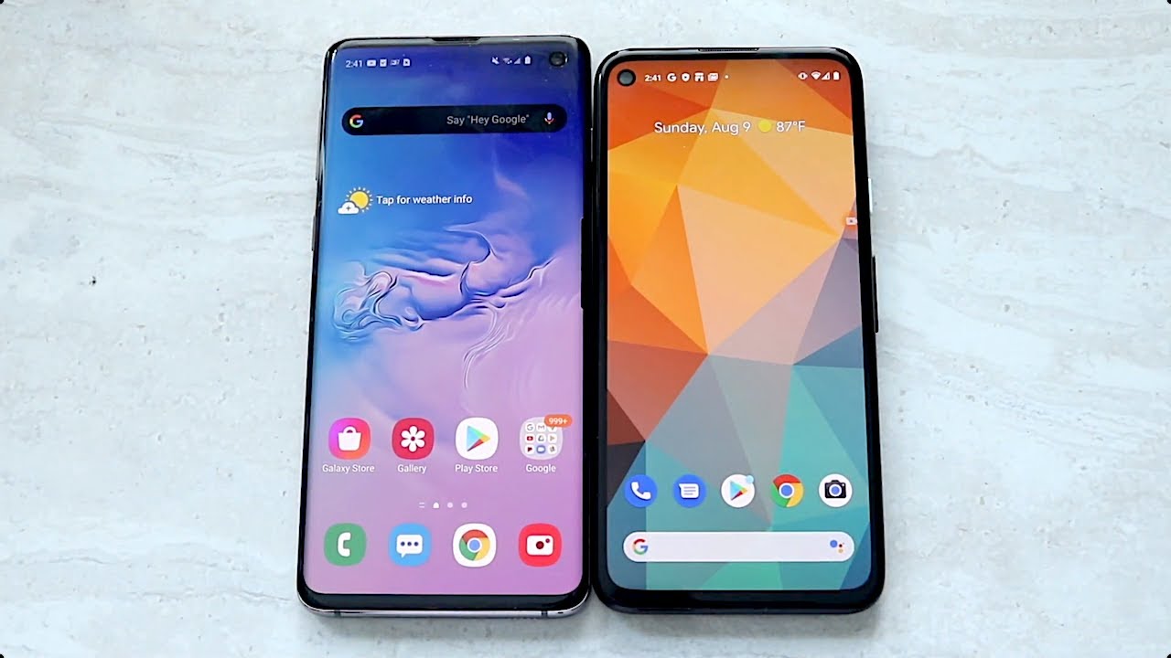 Google Pixel 4a Vs Samsung Galaxy S10 Speed Comparison!