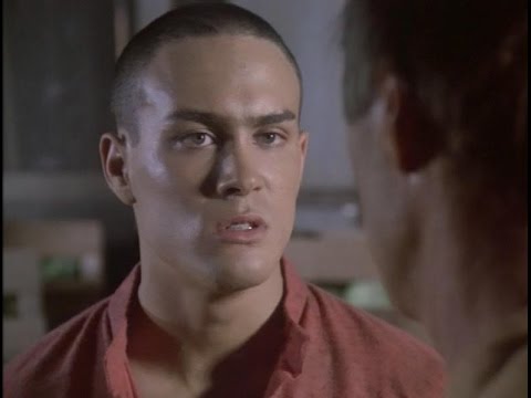 David Carradine and Brandon Lee (Bruce Lee's son) in "Kung Fu: The Movie" (1986)