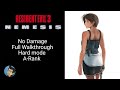 RESIDENT EVIL 3 Nemesis PS1 No Damage Full Walkthrough Hard Mode Lansbook Tv