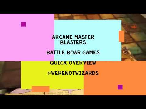 Arcane Blaster Casters Kickstarter Overview Video - Battle Boar Games