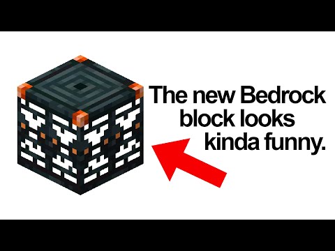 NEW FAKE BEDROCK BLOCK?!