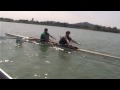 Rowing Double Falls In