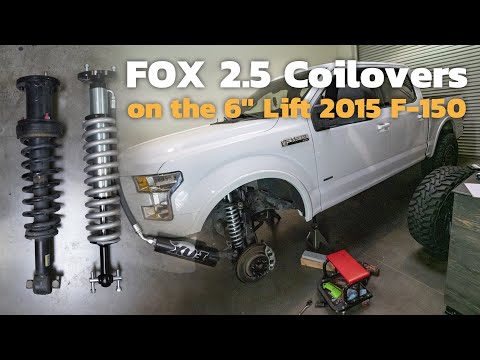 Fox 2.5 Coilovers on a 6\" Lifted 2015 Ford F-150