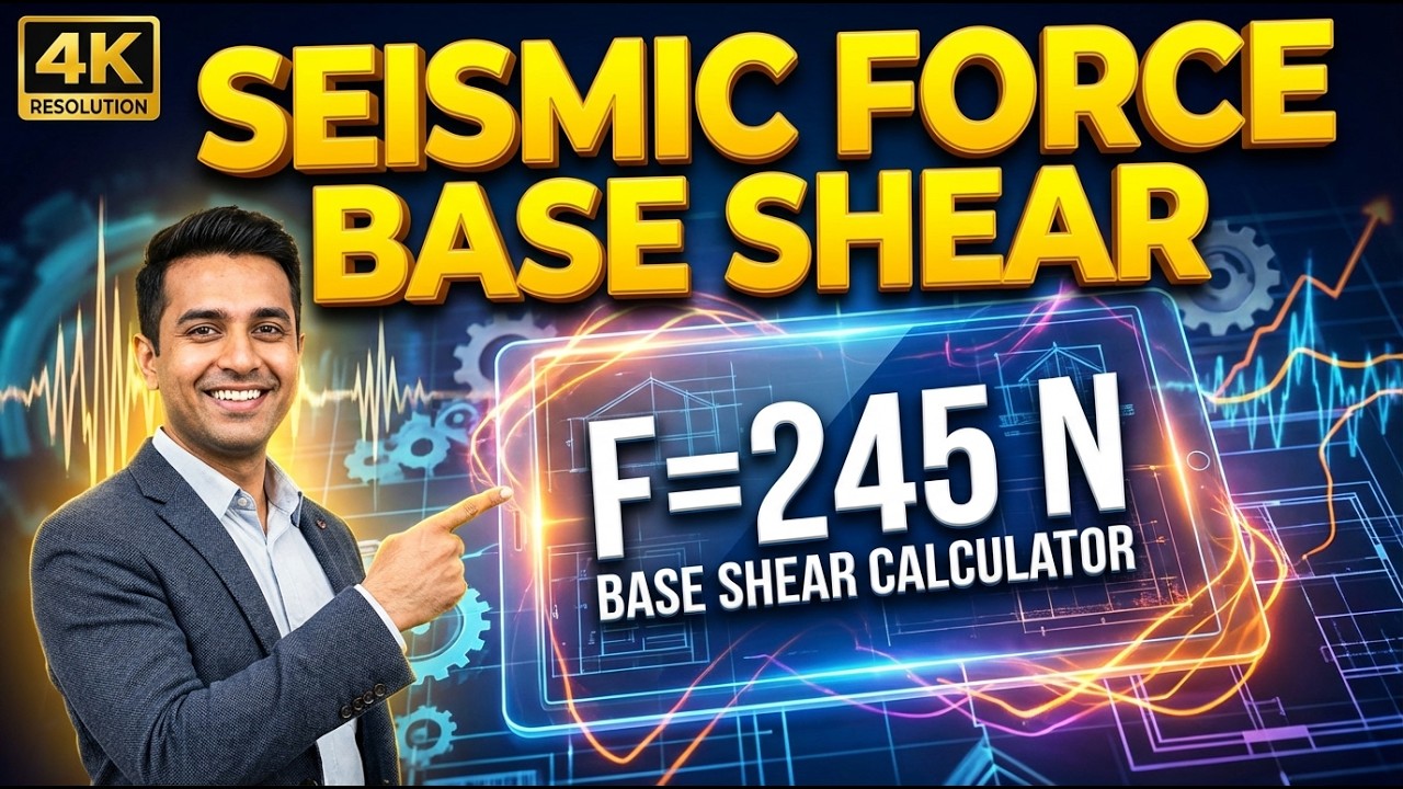 Seismic Force Base Shear Interactive Calculator