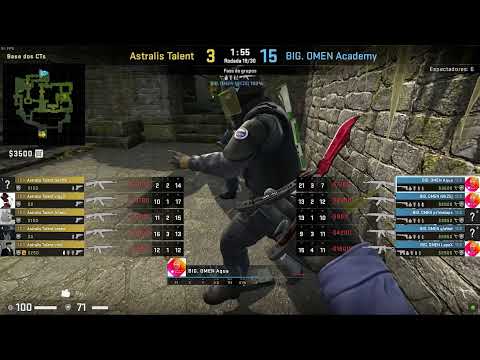 Pov Aqua (22/7) CS GO DEMO  ANCIENT  16 BIG ACADEMY VS 3 ASTRALIS TALENT (WePlay Academy 27/07/2021)