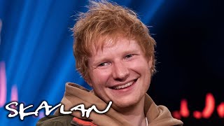 Ed Sheeran reveals awkward proposal to his wife | SVT/TV 2/Skavlan