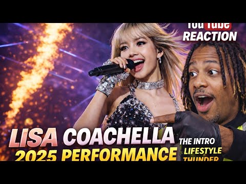 LISA DESTROYS Coachella 2025 😳🔥 | Live Performance Reaction