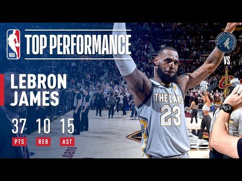 LeBron James' MONSTER Triple-Double Including a Game Winner in OT! | February 07, 2018