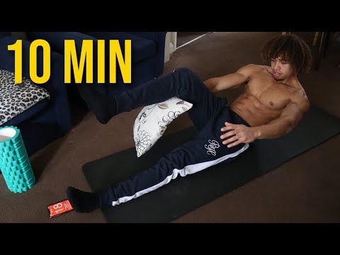 PILLOW AB WORKOUT - FOLLOW ALONG 10 MIN AT HOME